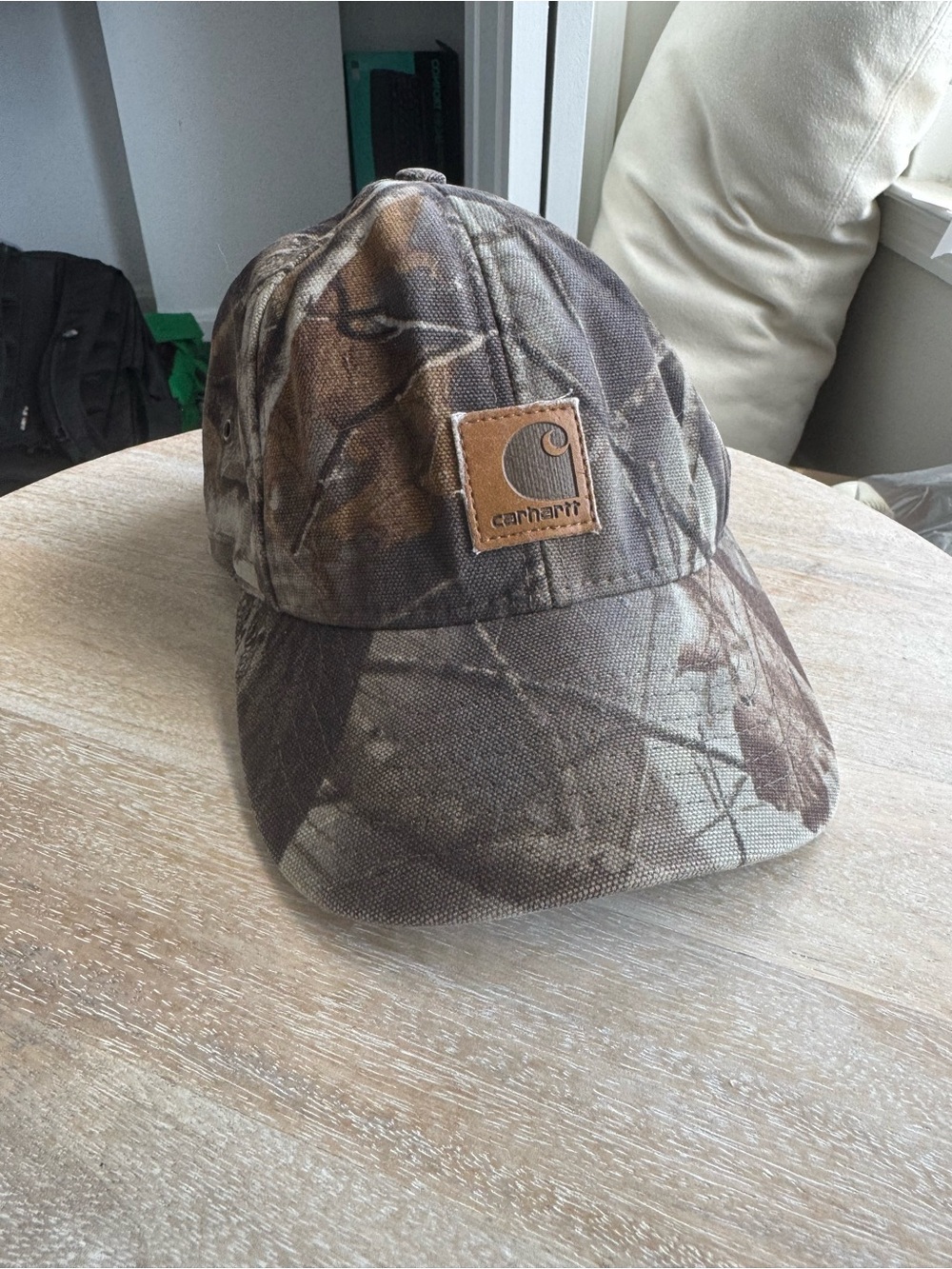 Carhartt Men's Camo Baseball Cap - Brown Camo - Youth